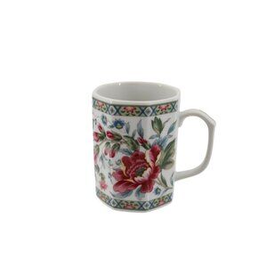 Smithsonian Floral Chintz Mug Cup Vintage 93703